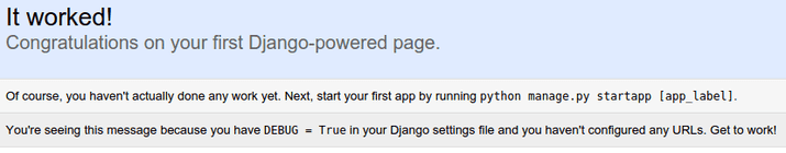 Django et MariaDB